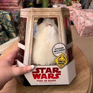 Porg on Board Car Cling